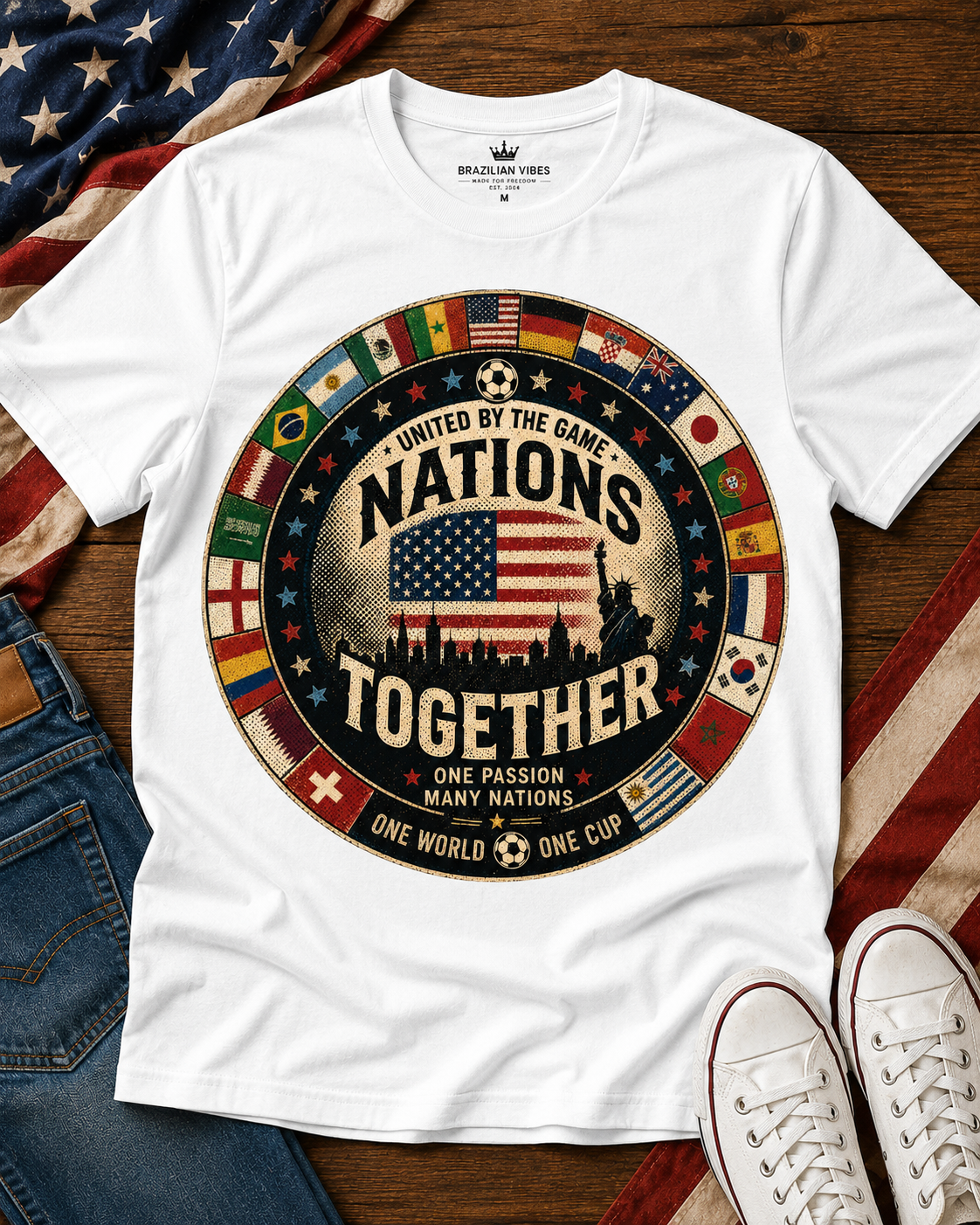 Nations Together Soccer T-Shirt