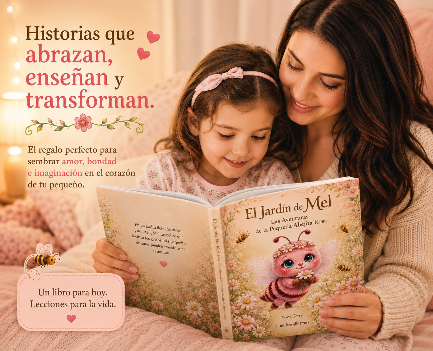 El Jardín de Mel – Las Aventuras de la Pequeña Abejita Rosa