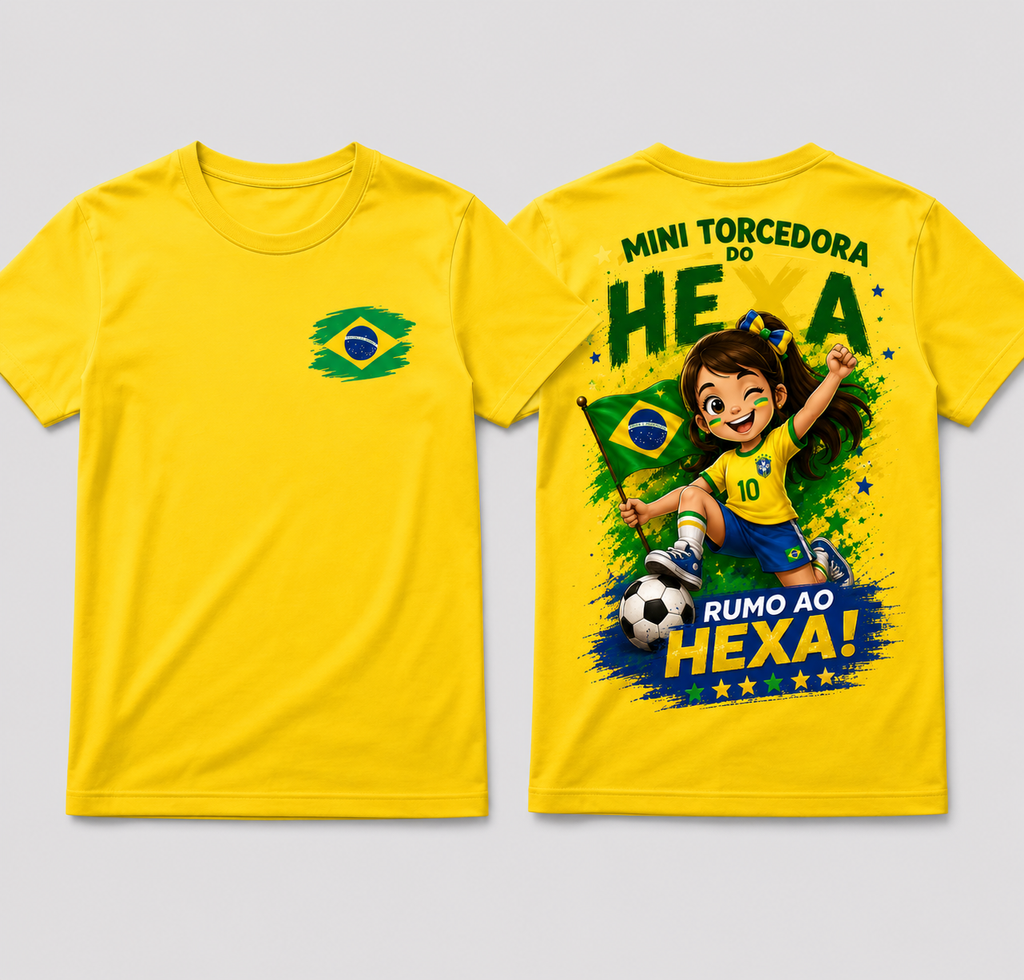 🇧🇷 For the little girls who already cheer with all their heart!