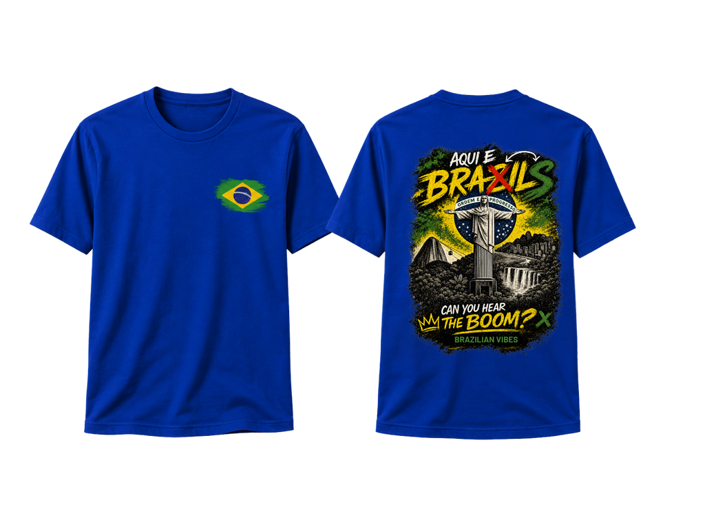 Aqui é Brasil | Brazil World Cup 2026 T-Shirt 🇧🇷