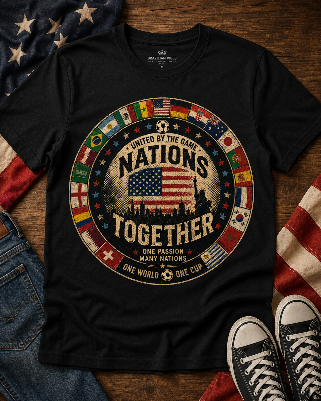 Nations Together Soccer T-Shirt