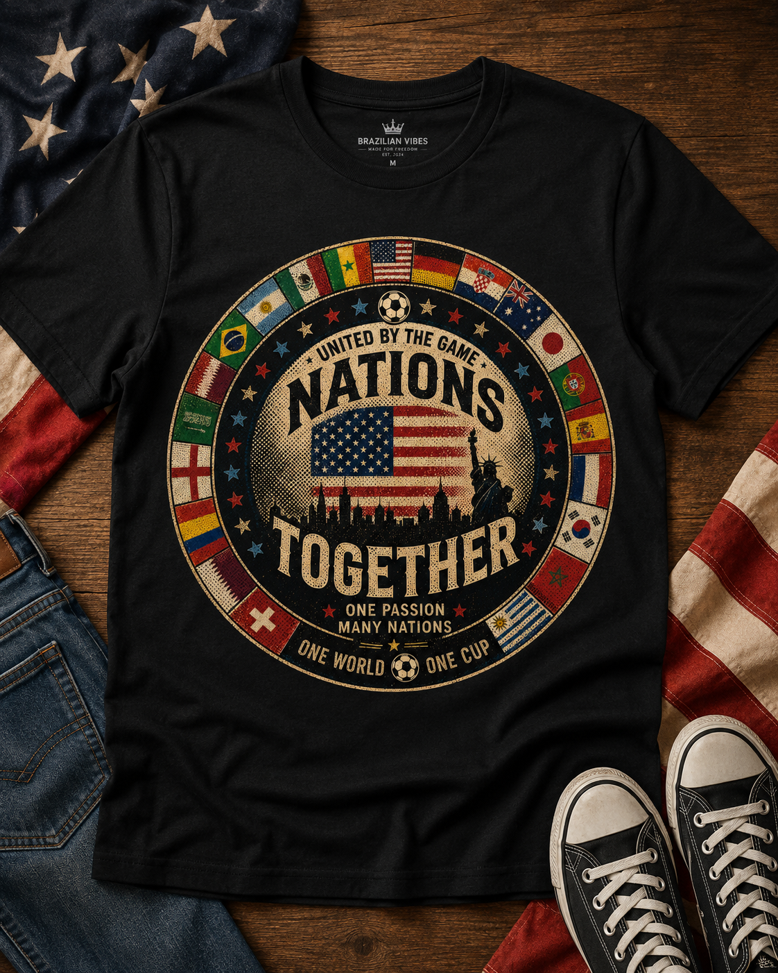 Nations Together Soccer T-Shirt
