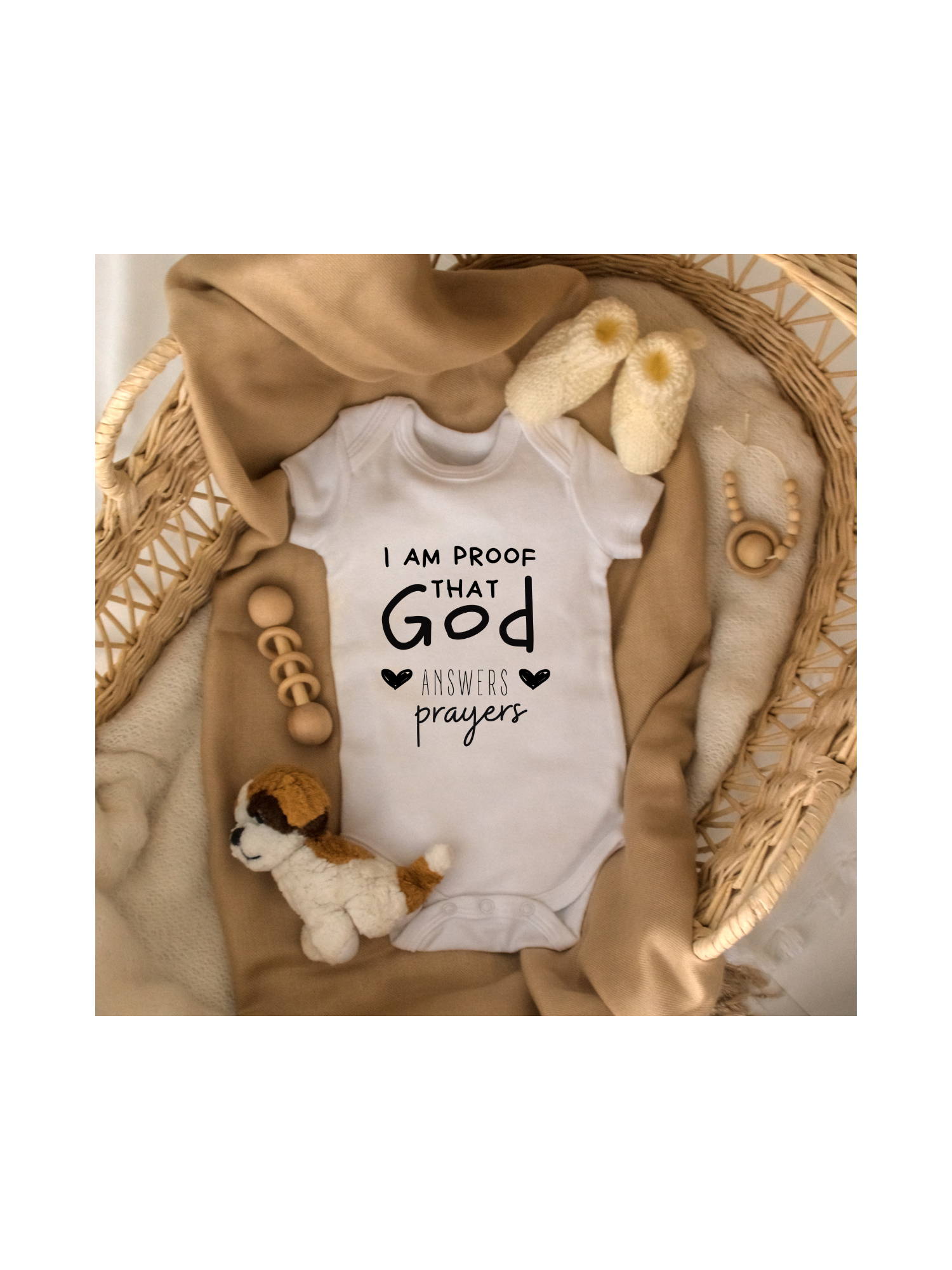 Faith Baby Onesie – A Little Blessing