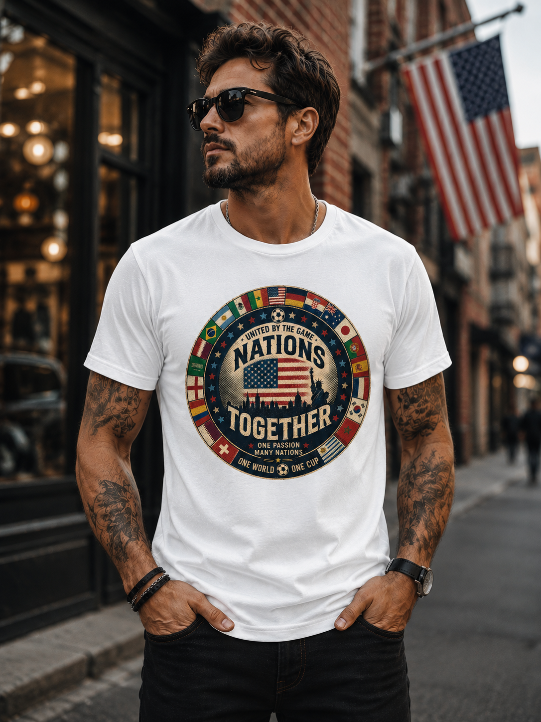 Nations Together Soccer T-Shirt