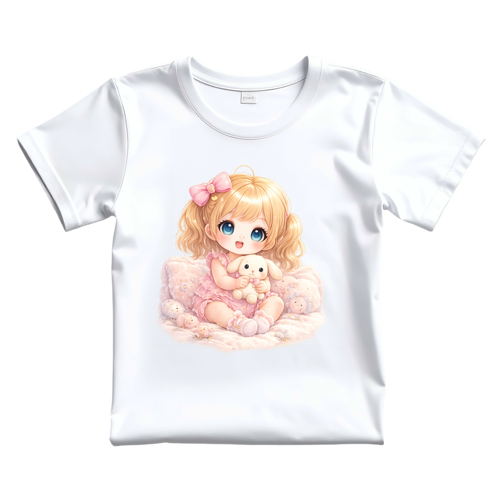 Baby Girl Cute T-Shirt – Soft Toddler Tee | Pink Bee Collection