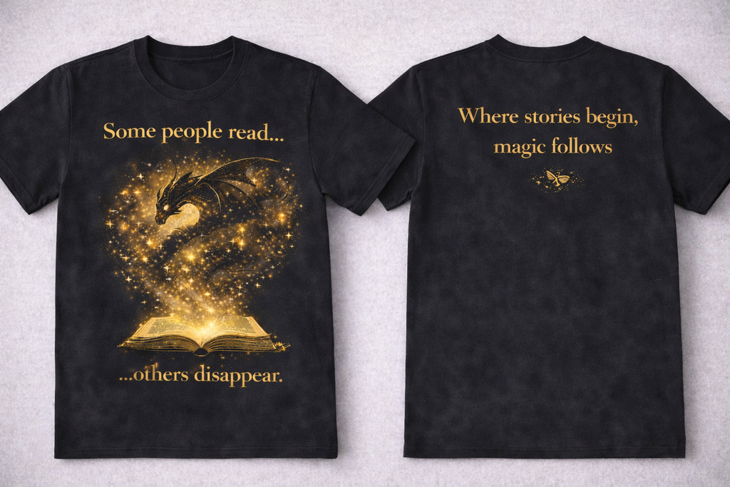 Some People Read Tee (Book Lover Fantasy Shirt)