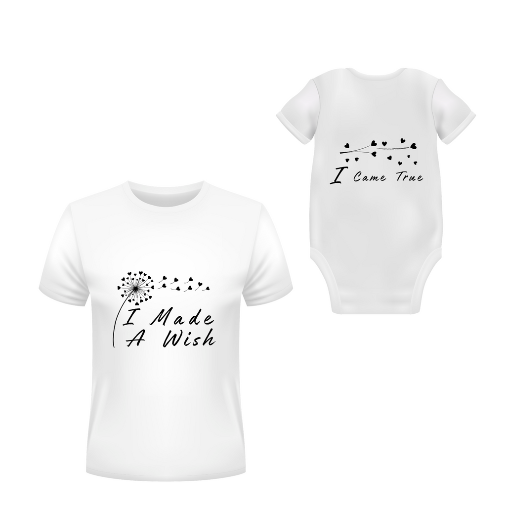 Matching Mom & Baby Set – I Made a WishMatching Mom & Baby Set – I Made a Wish