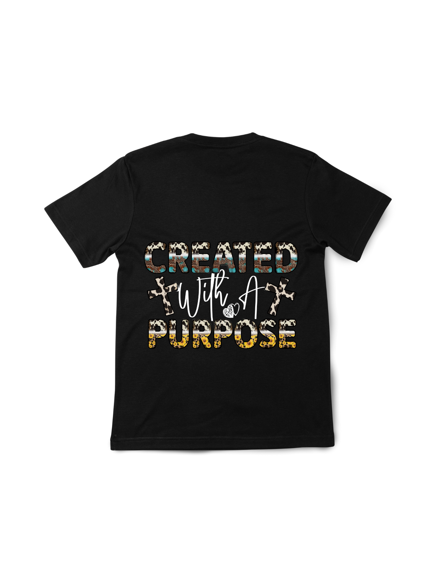 Created With Purpose T-Shirt – Faith Inspirational Shirt
